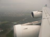 Landeanflug ber Frankfurt